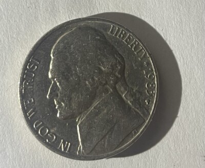 1983 P Jefferson Nickel Off Center Mint Error | eBay