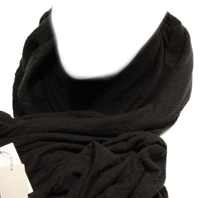 Max Mara Sciarpa Ken In Lana Antracite Donna In Gray