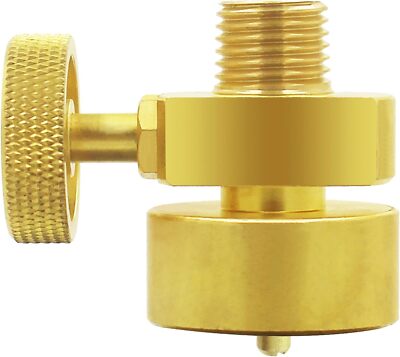 MENSI Propane 1LB Tank Disposal Cylinder Bottle Adapter Needle Control Green 