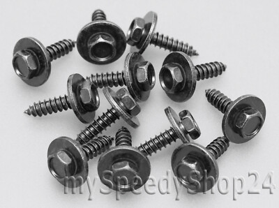 20x für BMW Schrauben Unterlegscheibe 4.8 x 19 mm Sechskantblechschraube 8 mm 