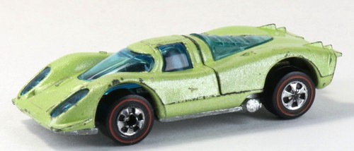 Hot Wheels Redlines Porsche 917, verde lima (5995) - Imagen 3 de 10