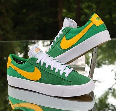 Nike SB Zoom Blazer Low Pro GT Size 10.5 Lucky Green Gold Nike SB Zoom Blazer Low Pro GT Size 10.5 Lucky Green Gold