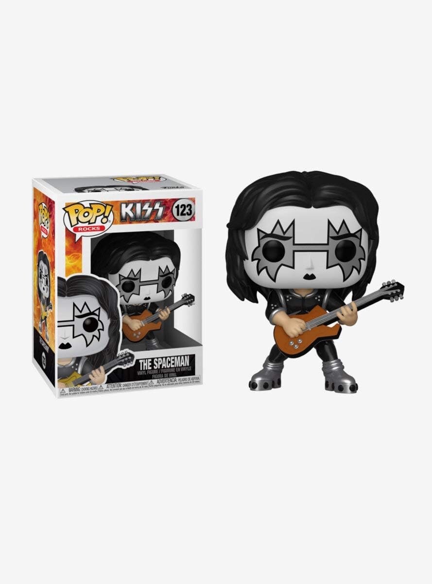 Funko Pop! Rocks Kiss Spaceman Vinyl Figure #123 28506 New