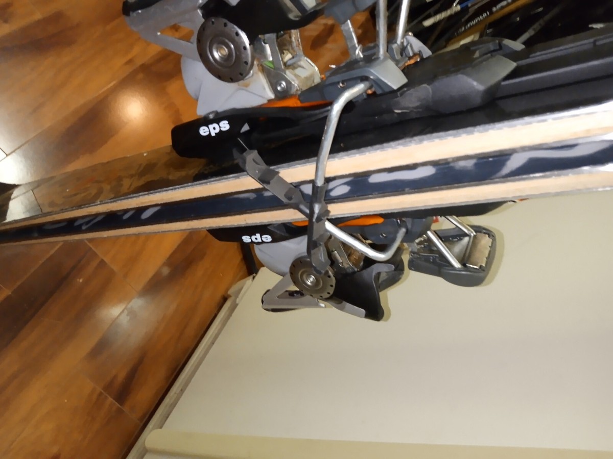 Volkl Gotama 176 cm skis Buddha adjustable Marker Griffon Titanium