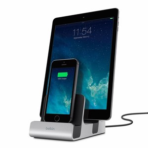 Details About Belkin Powerhouse Charging Dock Duo Lightning 30 Pin Ipad Iphone Stand