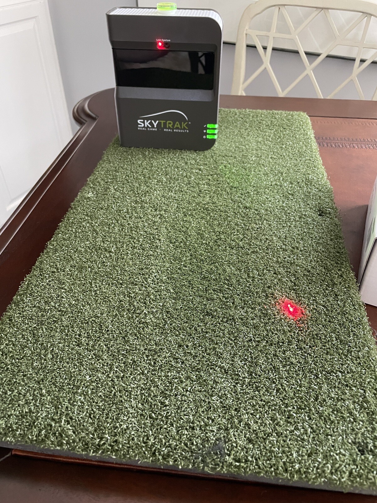 Skytrak Golf Launch Monitor w/ Protective Case And DIY Divot Action Hitting Mat eBay