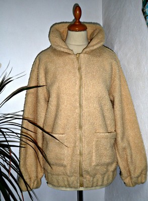 teddy zipper jacket