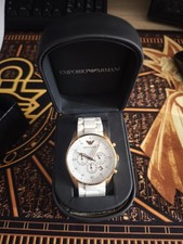 Orologio da polso Armani bianco watch uomo donna