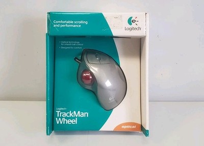 Logitech TrackMan Wheel Optical Computer Mouse (OPT TMAN 904353-0403) New Sealed