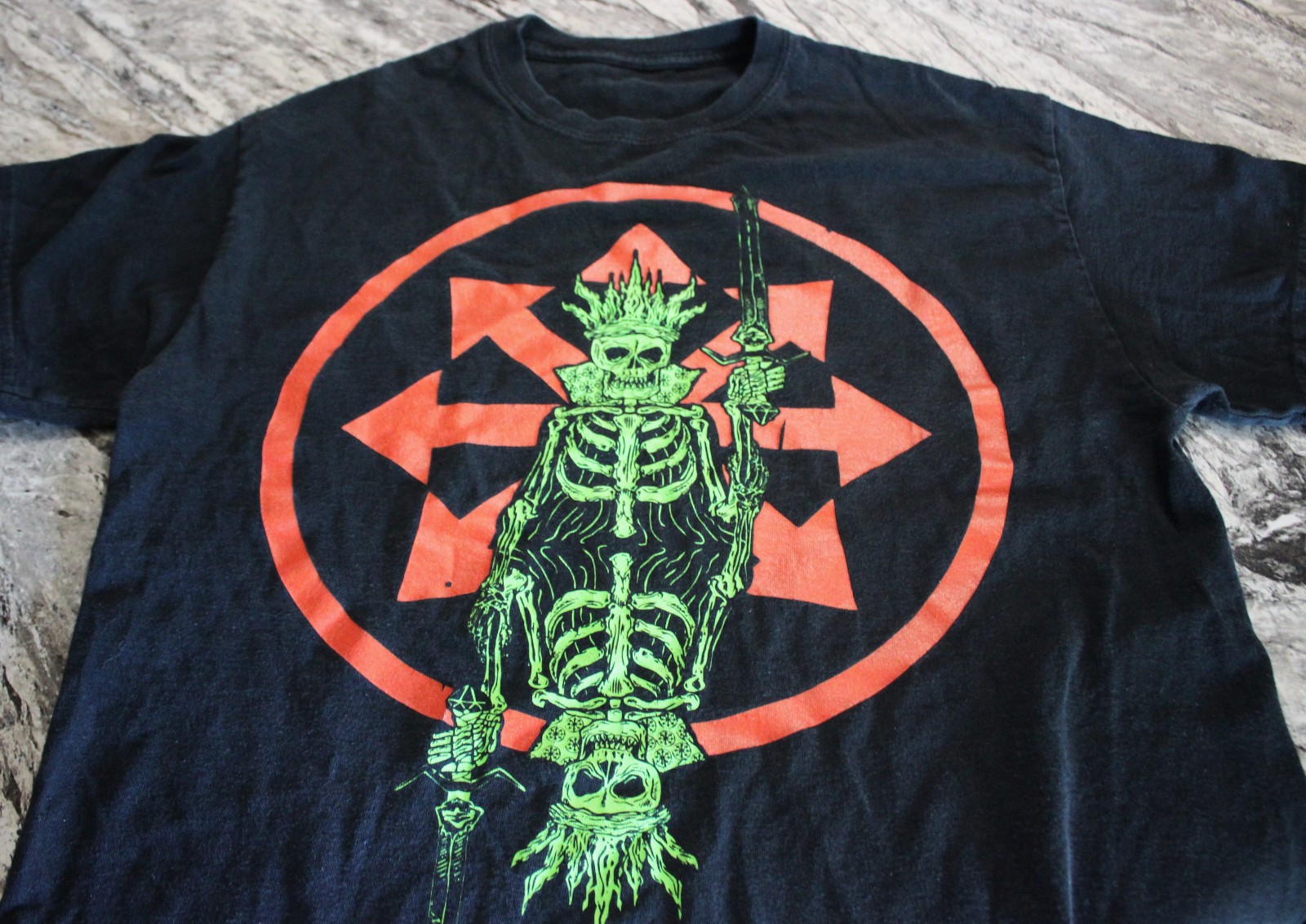 Attila - Metalcore Band T-Shirt Size Large Two Sided