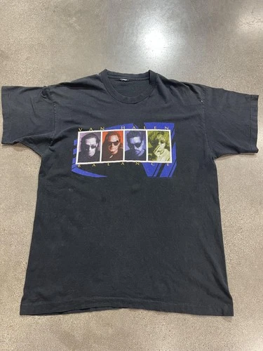Van Halen Balance Shirt Mens Large Black Concert Tou 1990s vintage concert t-shirt, vintage, size L, single stitch, B+ condition