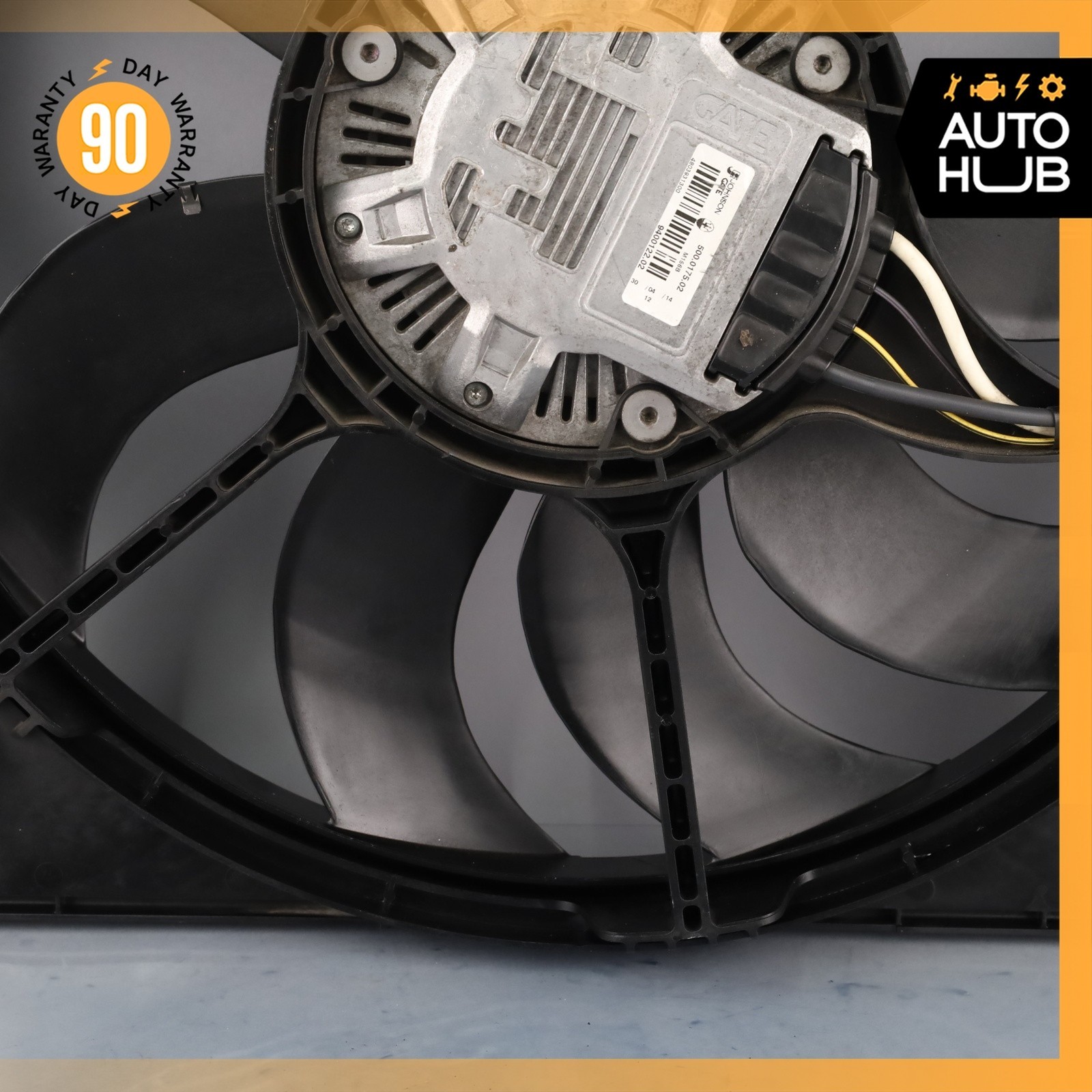 Maserati Quattroporte M156 Engine Radiator Cooling Fan Motor Assembly OEM