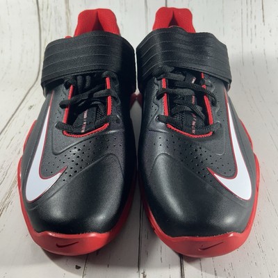 Nike Savaleos \'Black Red\' CV5708-002 Weightlifting Gym Training Multi Size Nike Savaleos Weightlifting Shoes Black/University Red  main image 2