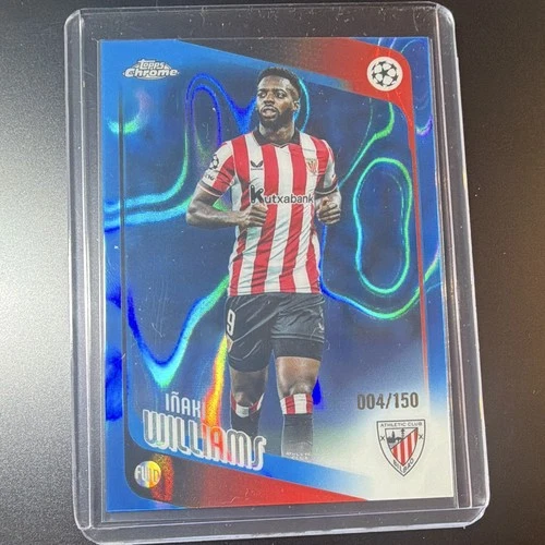 Topps 2025-26 UEFA Club Competitions Inaki Williams Athletic Bilbao #20