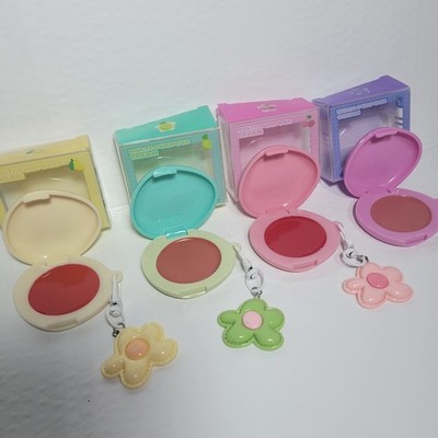 Kevin and Coco Fruit Fiesta Creamy Blush/lip Tint BUNDLE of 4.
