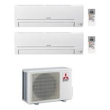 Mitsubishi Condizionatore dual SMART Msz Dw White MSZDW35VF, MSZDW35VF MXZ-2HA50