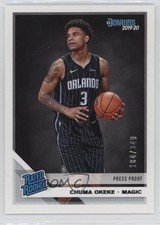 2019 Panini Donruss Rated Press Proof Silver 184/349 Chuma Okeke Rookie RC 07d9