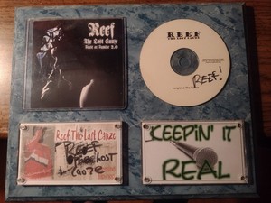 Reef The Lost Cauze Custom Autographed Plaque AOTP Philadelphia Hip Hop Rap 