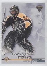 2001-02 Pacific Private Stock Titanium Retail Byron Dafoe #7 0a4