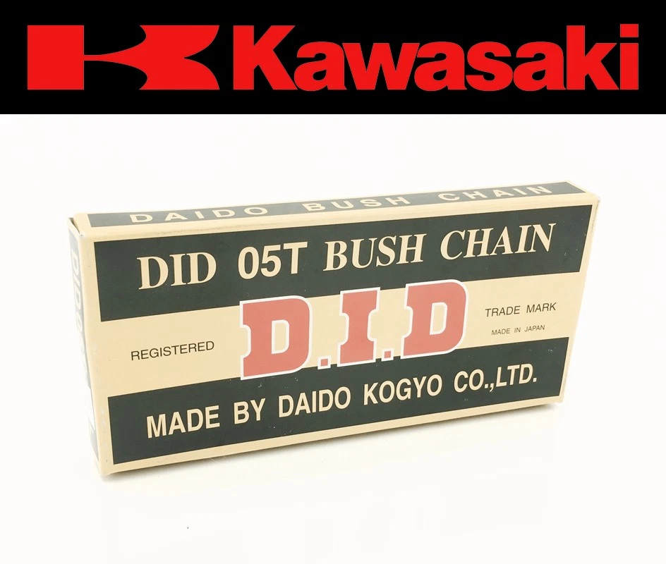 Cadena de leva de distribución D.I.D OEM Kawasaki KZ650B/C/D/E/F 1977-1980 # 21070-012 Foto 3 de 3