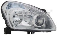 TYC 20-11571-05-2 Scheinwerfer Rechts FüR Qashqai I J10 11.06-04.10 Nissan