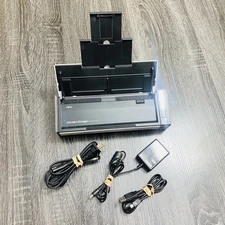 Fujitsu S1300i ScanSnap Document Scanner W/ Power Adapter USB Cable Tested Works