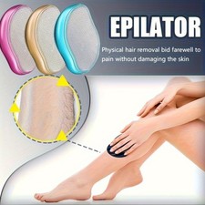 Large Double Layer Upgraded Reusable Crystal Hair Removal Device Magic Painless