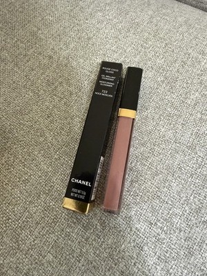 New CHANEL Rouge Coco Gloss 722 NOCE MOSCATA Full Size moisturizing 