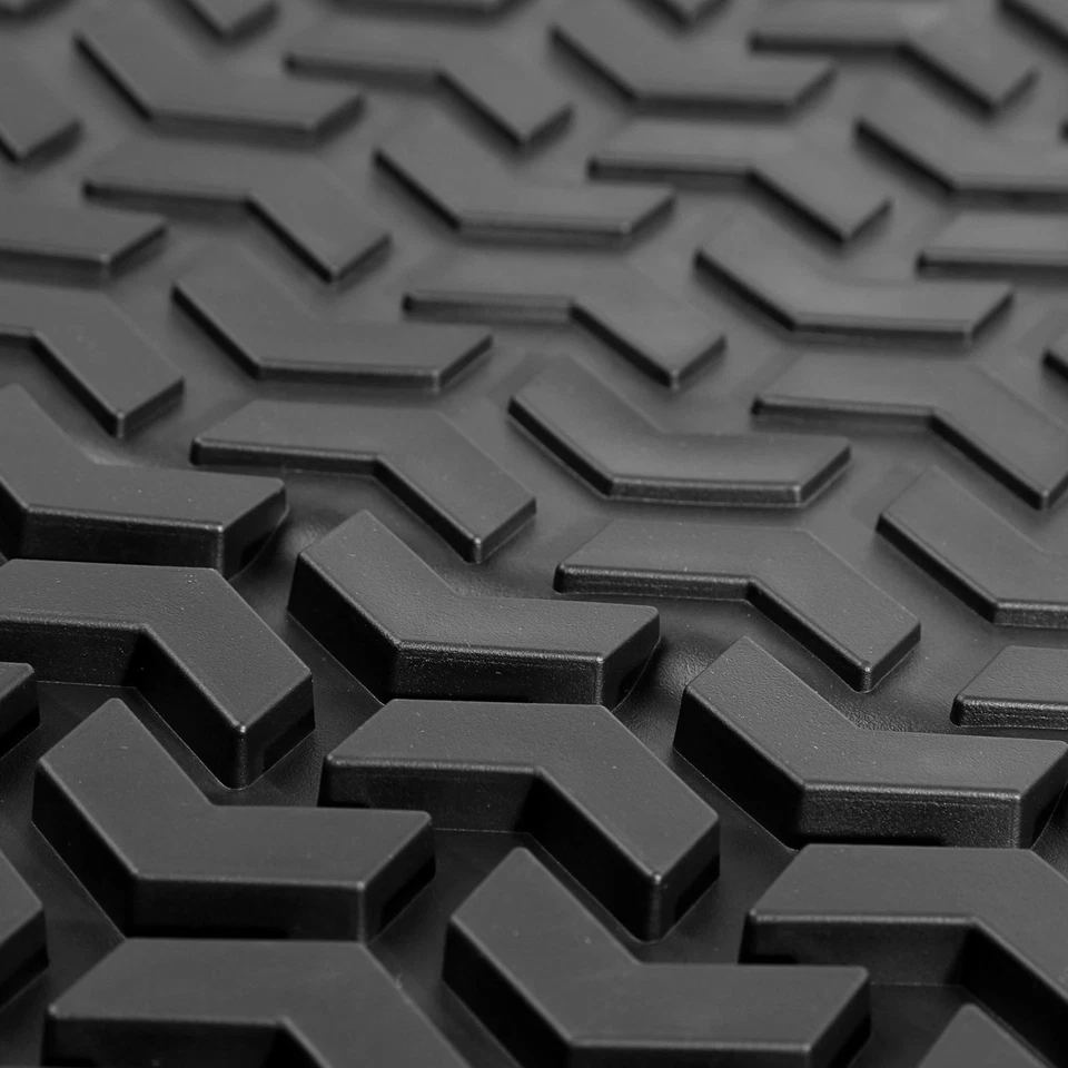 Rugged Ridge All Terrain Second Row Black Floor Liner for 87-01 Jeep Cherokee Foto 3 de 4