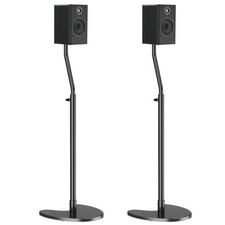 Mounting Dream Height Adjustable Speaker Stand, black