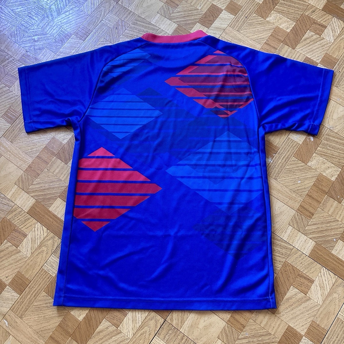 Mizuno Ventforet Kofu Soccer Jersey Football Shirt Blue Size S