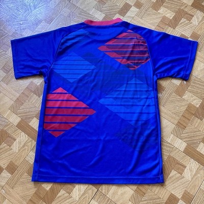 本日限定10%OFF Ventforet Kofu Mizuno 半袖シャツ Mizuno Ventforet Kofu Soccer Jersey Football Shirt Blue Size S