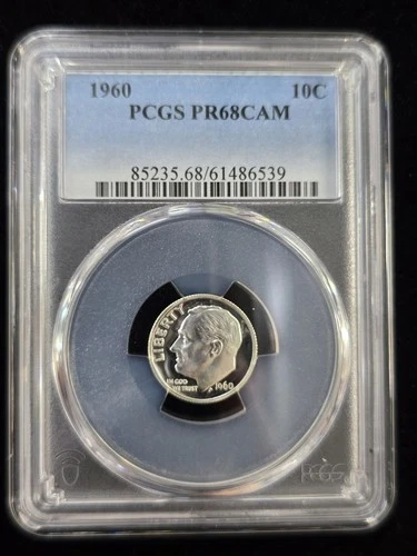 1960-P Roosevelt Dime Proof — photo from another recent sale