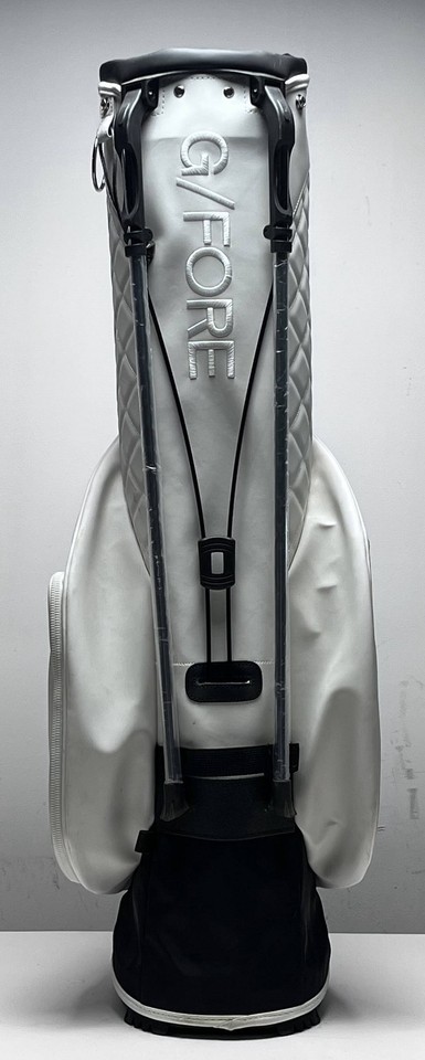 G Fore Vessel Lightweight Stand Bag White 4-Way Divide Single Strap ...