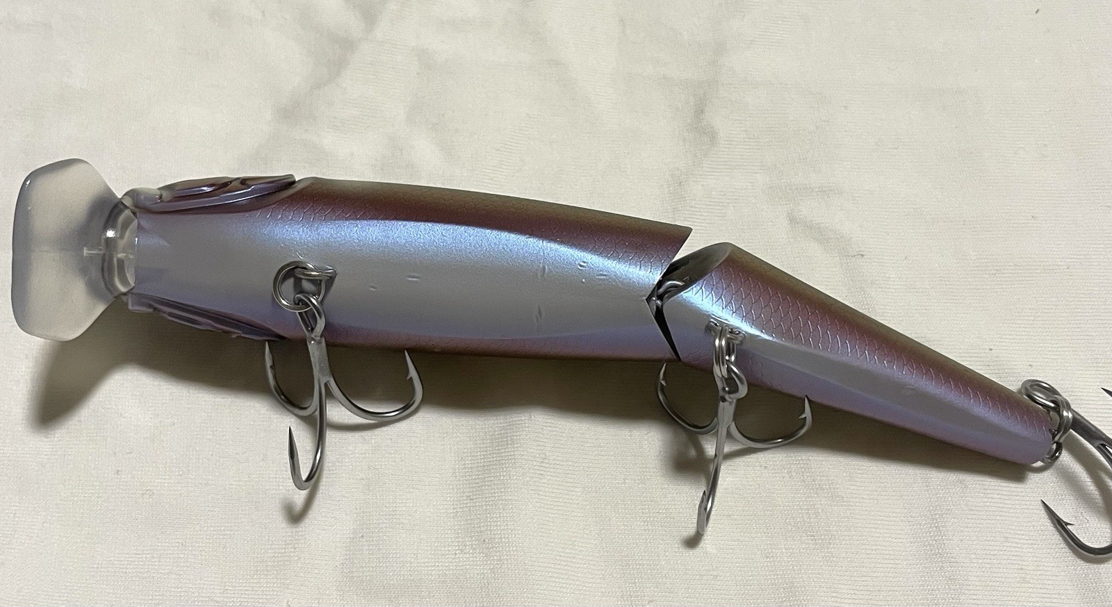 Megabass GORHAM 147F Swimbait Lure Bass Fishing Japan Used - Image 4