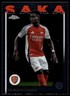 Bukayo Saka #77 2024-25 Topps Chrome UEFA Club Competitions