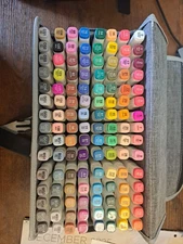 Alcohol Markers 119/120 Colors with Broad & Brush Tips for Drawing