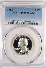 1968-S 25C, DCAM (Proof) Washington Quarter - PCGS CoinFacts