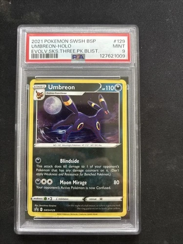 Umbreon SWSH129 Sword & Shield Promo Holo PSA 9