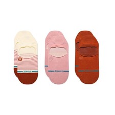 Stance Fortune No Show 3 Pack Socks Dusty Rose