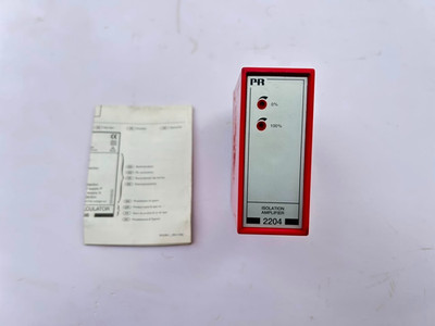 PR ELECTRONICS 2204B2P ISOLATION AMPLIFIER 2204