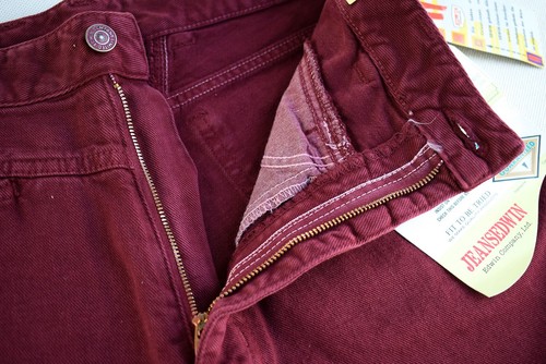 Edwin Jeans Hose Louisiana Vintage Deadstock Japan Rot Red W 30 L 28 NEU NOS New - Bild 7 von 12