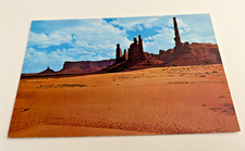Totem Pole and Yei-Bichai Dancers Monument Valley Postcard
