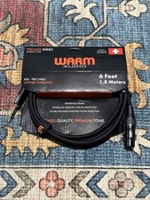 Warm Audio Premier Series - Studio  Live XLR Female to TRS Male 6 ft. Black