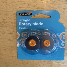 Fiskars Rotary Straight Blades Style F 28mm Set Of 2 Blades New
