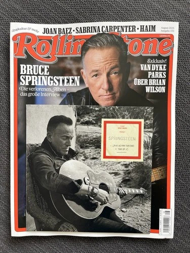 Bruce Springsteen: Late In The Evening ~ Rolling Stone Germany 🇩🇪 Ltd 7” vinyl