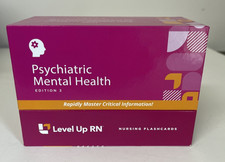 Level Up RN Nursing Flashcards Psychiatric Me...