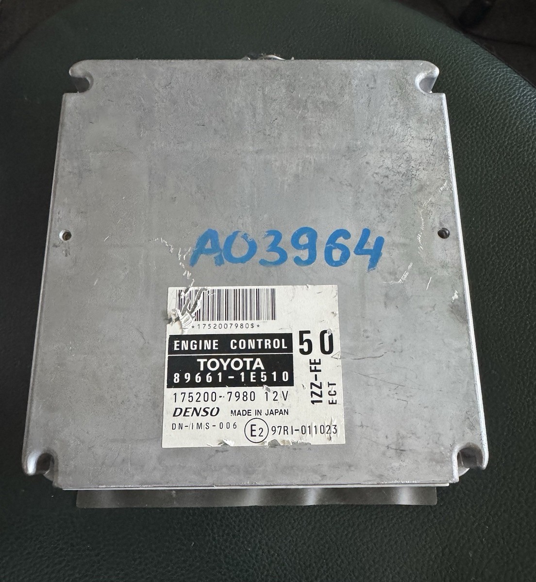 2001-2007 Toyota Corolla Zze122 Petrol Engine ECU OEM Genuine