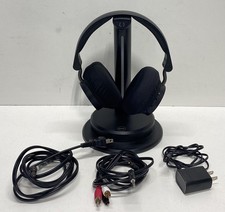 2.4G Hi-Fi Audio Wireless TV Headphone System With Transmitter Base Tested