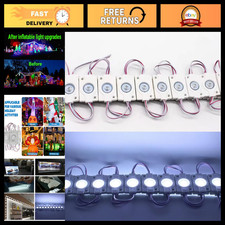 20Pcs LED Module Replacement Lights for Inflatables, Self-Adhesive, IP65, White